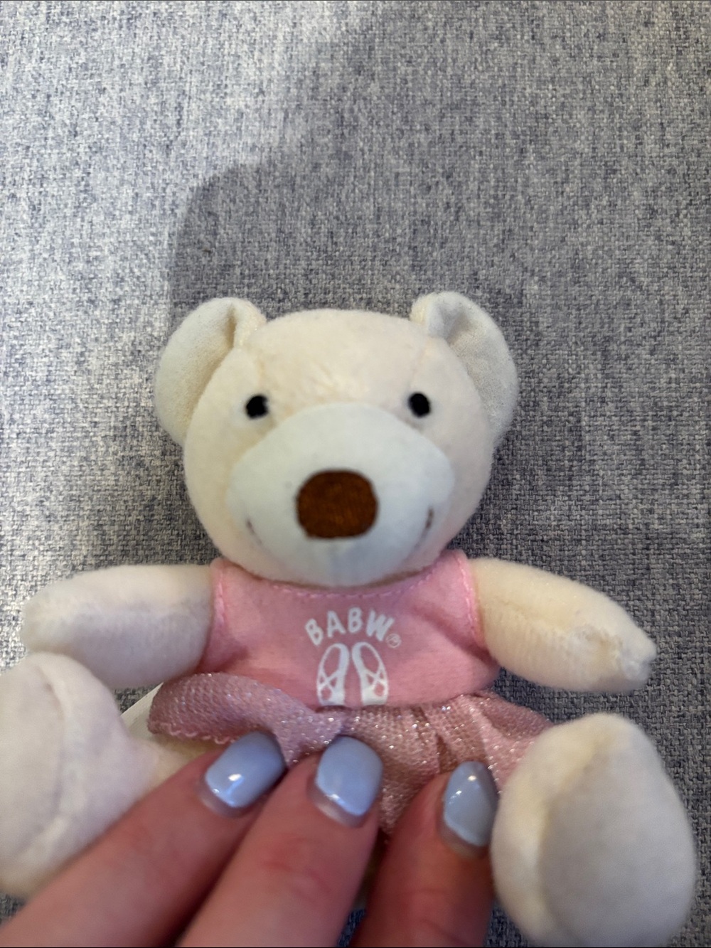 Build-A-Bear mini Velvet Teddy - Picture 4 of 4